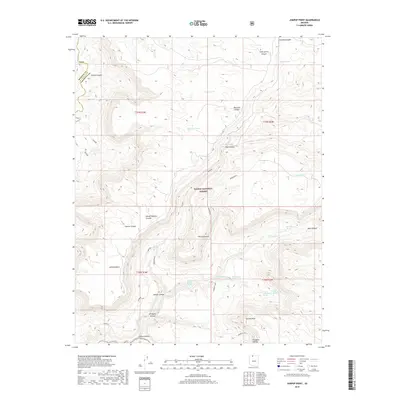 2018 Map of Jumpup Point, 2018 Print