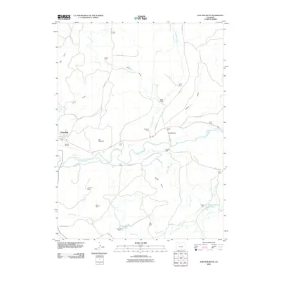 2010 Map of Junction Butte, 2010 Print