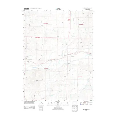 2013 Map of Junction Butte, 2013 Print