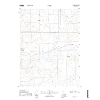 2019 Map of Junction Butte, 2019 Print