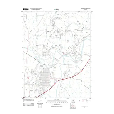 2012 Map of Junction City, 2012 Print