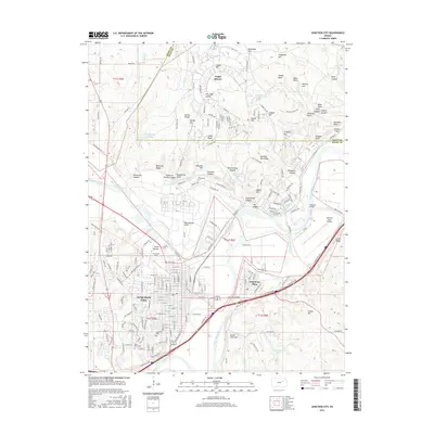 2016 Map of Junction City, 2016 Print