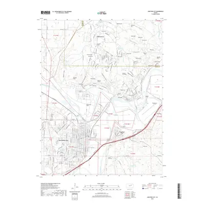 2018 Map of Junction City, 2018 Print