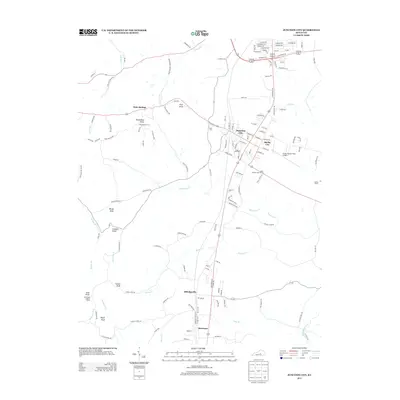 2013 Map of Junction City, 2013 Print