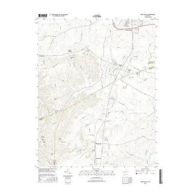 2016 Map of Junction City, 2016 Print