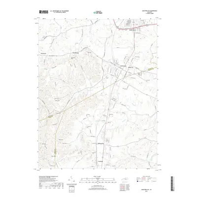 2019 Map of Junction City, 2019 Print