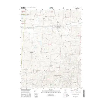 2016 Map of Junction City, 2016 Print