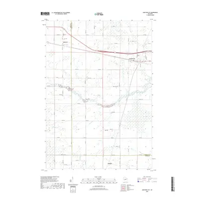 2018 Map of Junction City, 2018 Print