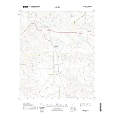 2020 Map of Junction City, 2020 Print