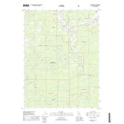 2018 Map of Junction City, 2018 Print