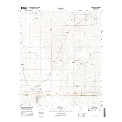 2014 Map of Junction City, 2014 Print
