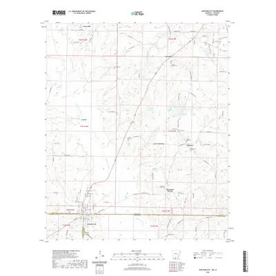 2020 Map of Junction City, 2020 Print