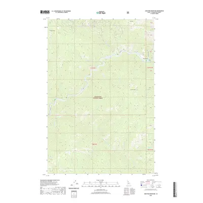 2020 Map of Junction Mountain, 2020 Print