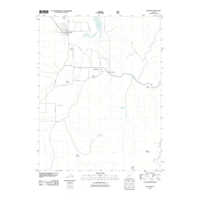 2011 Map of Junction, 2011 Print