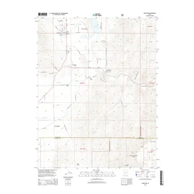 2014 Map of Junction, 2014 Print