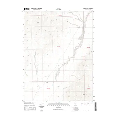 2014 Map of Junction Well, 2014 Print