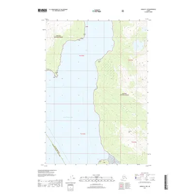 2017 Map of Juneau A-1 NE, 2017 Print