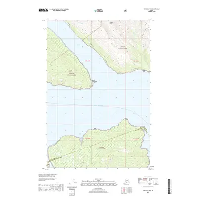 2017 Map of Juneau A-1 NW, 2017 Print