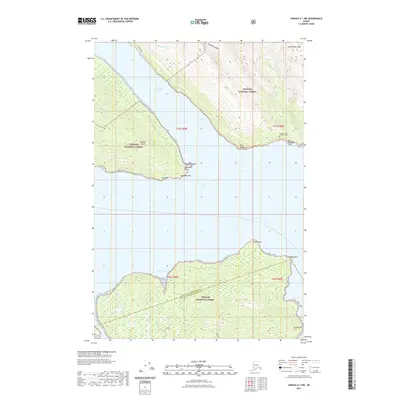 2021 Map of Juneau A-1 NW, 2021 Print
