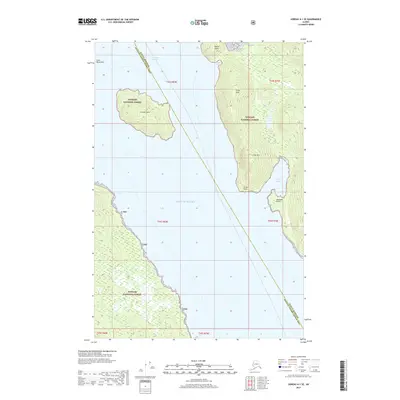2017 Map of Juneau A-1 SE, 2017 Print