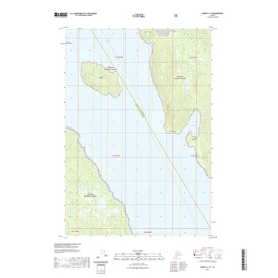 2021 Map of Juneau A-1 SE, 2021 Print