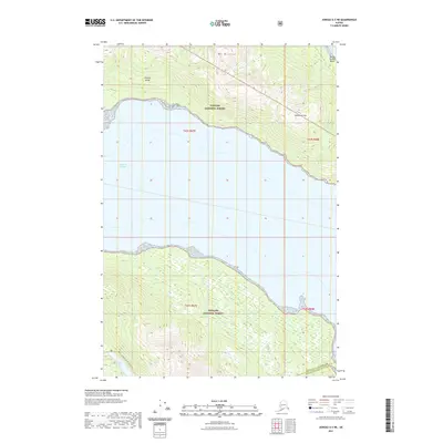 2021 Map of Juneau A-2 NE, 2021 Print