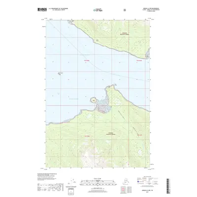 2017 Map of Juneau A-2 NW, 2017 Print