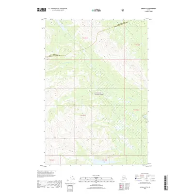 2017 Map of Juneau A-2 SE, 2017 Print