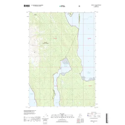 2017 Map of Juneau A-3 NE, 2017 Print