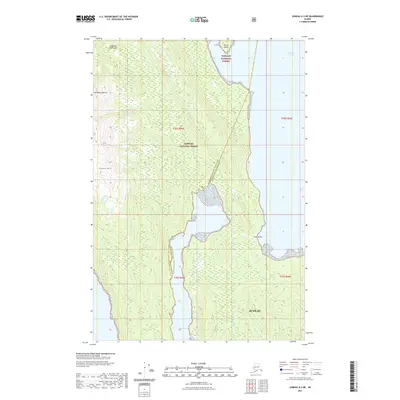 2021 Map of Juneau A-3 NE, 2021 Print