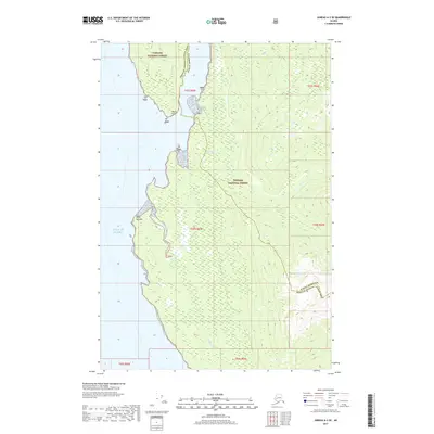 2017 Map of Juneau A-3 SE, 2017 Print