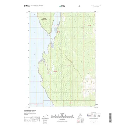 2021 Map of Juneau A-3 SE, 2021 Print