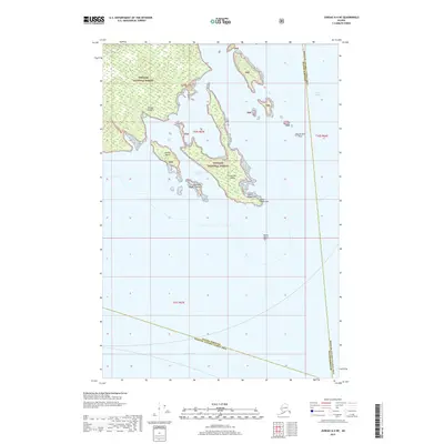 2017 Map of Juneau A-4 NE, 2017 Print