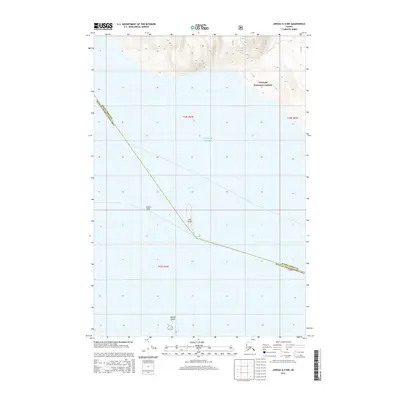 2015 Map of Juneau A-4 NW, 2015 Print