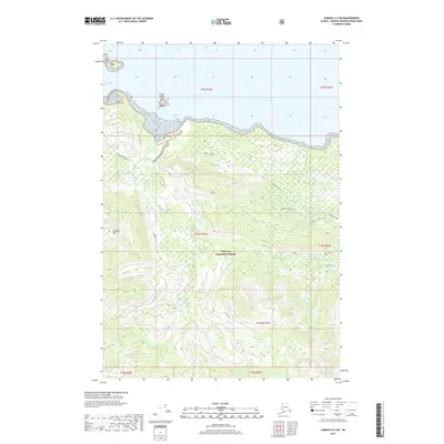 2017 Map of Juneau A-4 SW, 2017 Print