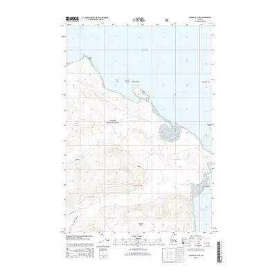 2015 Map of Juneau A-5 NW, 2015 Print