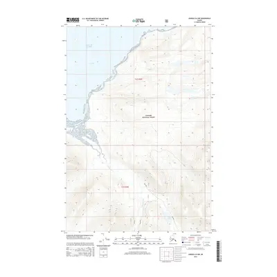 2015 Map of Juneau A-6 NW, 2015 Print