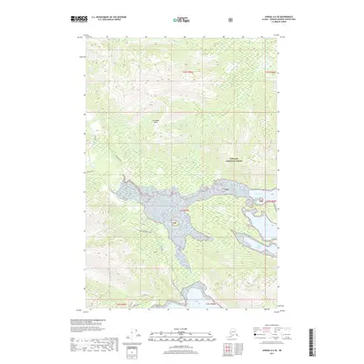 2017 Map of Juneau A-6 SE, 2017 Print