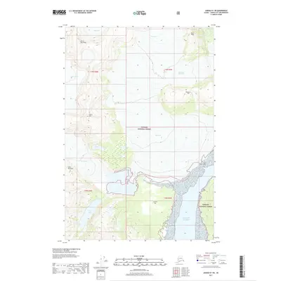 2017 Map of Juneau B-1 NE, 2017 Print