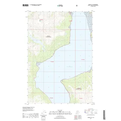 2017 Map of Juneau B-1 SE, 2017 Print