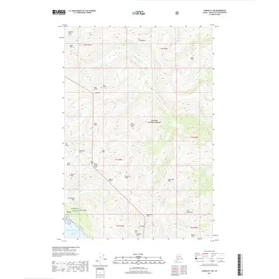 2017 Map of Juneau B-1 SW, 2017 Print