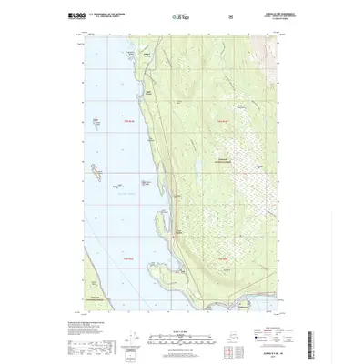 2017 Map of Juneau B-3 NE, 2017 Print