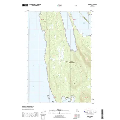 2017 Map of Juneau B-3 SW, 2017 Print