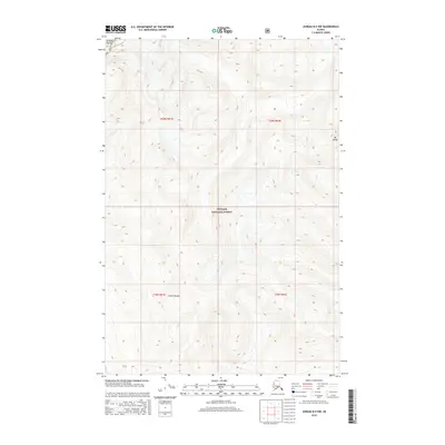 2015 Map of Juneau B-4 NW, 2015 Print