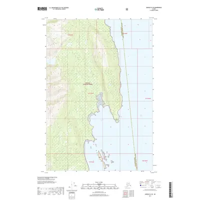 2017 Map of Juneau B-4 SE, 2017 Print