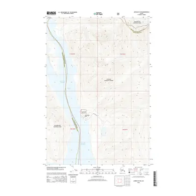 2015 Map of Juneau B-5 NE, 2015 Print
