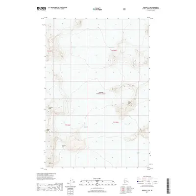 2017 Map of Juneau C-1 NE, 2017 Print
