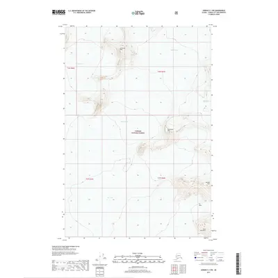2017 Map of Juneau C-1 NW, 2017 Print