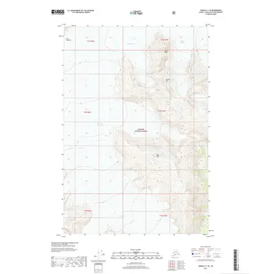2017 Map of Juneau C-1 SE, 2017 Print