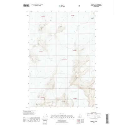 2017 Map of Juneau C-1 SW, 2017 Print
